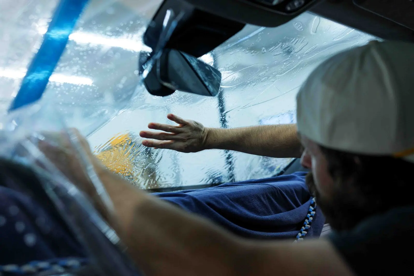 Ceramic window tint on a luxury car in Scottsdale, Arizona