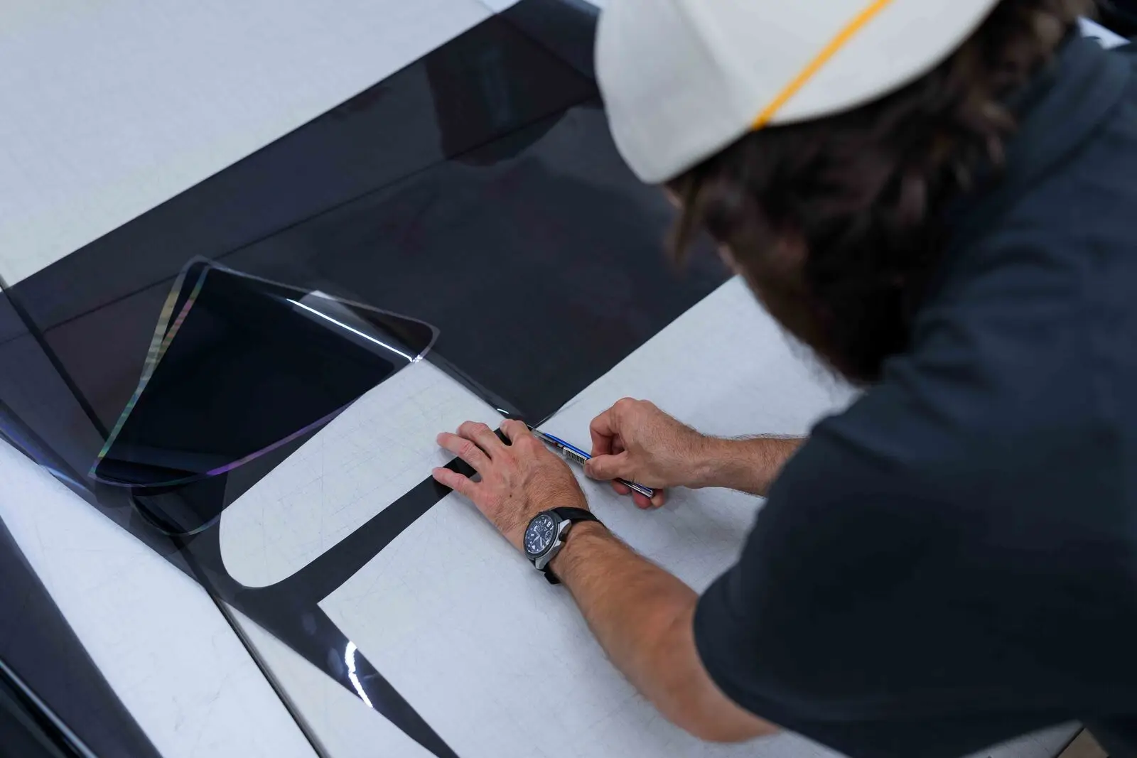 Bentley Flying Spur ceramic tint install, photo 2